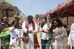His Highness Nawab Raunaq Yar Khan's Holi Celebrations
