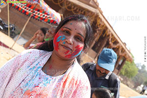 His Highness Nawab Raunaq Yar Khan's Holi Celebrations