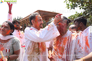 His Highness Nawab Raunaq Yar Khan's Holi Celebrations