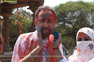 His Highness Nawab Raunaq Yar Khan's Holi Celebrations