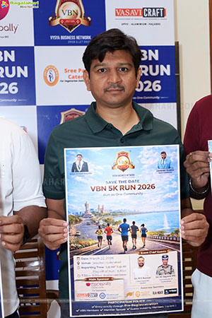 VBN 5K RUN 2026 - Date Announcement Press Meet, Hyderabad