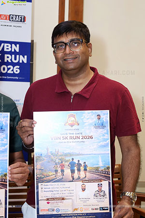 VBN 5K RUN 2026 - Date Announcement Press Meet, Hyderabad