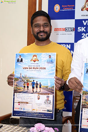 VBN 5K RUN 2026 - Date Announcement Press Meet, Hyderabad