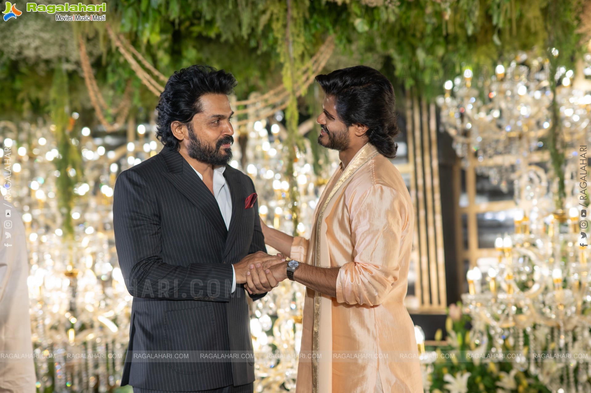 Vijay Deverakonda and Rashmika Mandanna's Wedding Reception Pics!!