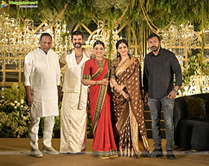 Vijay Deverakonda and Rashmika Mandanna's Wedding Reception 