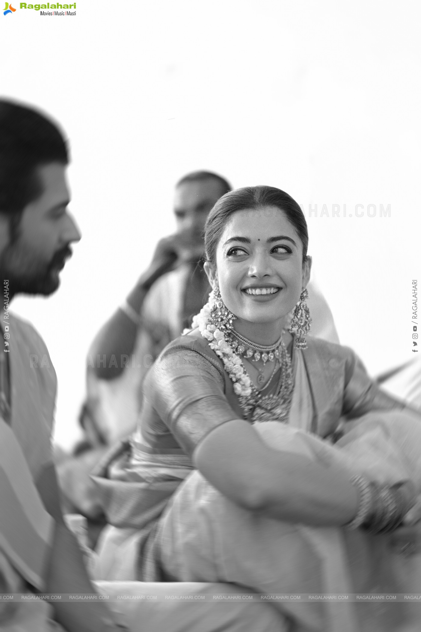 Vijay Deverakonda and Rashmika Mandanna's Sangeeth and Vratam Pics!!