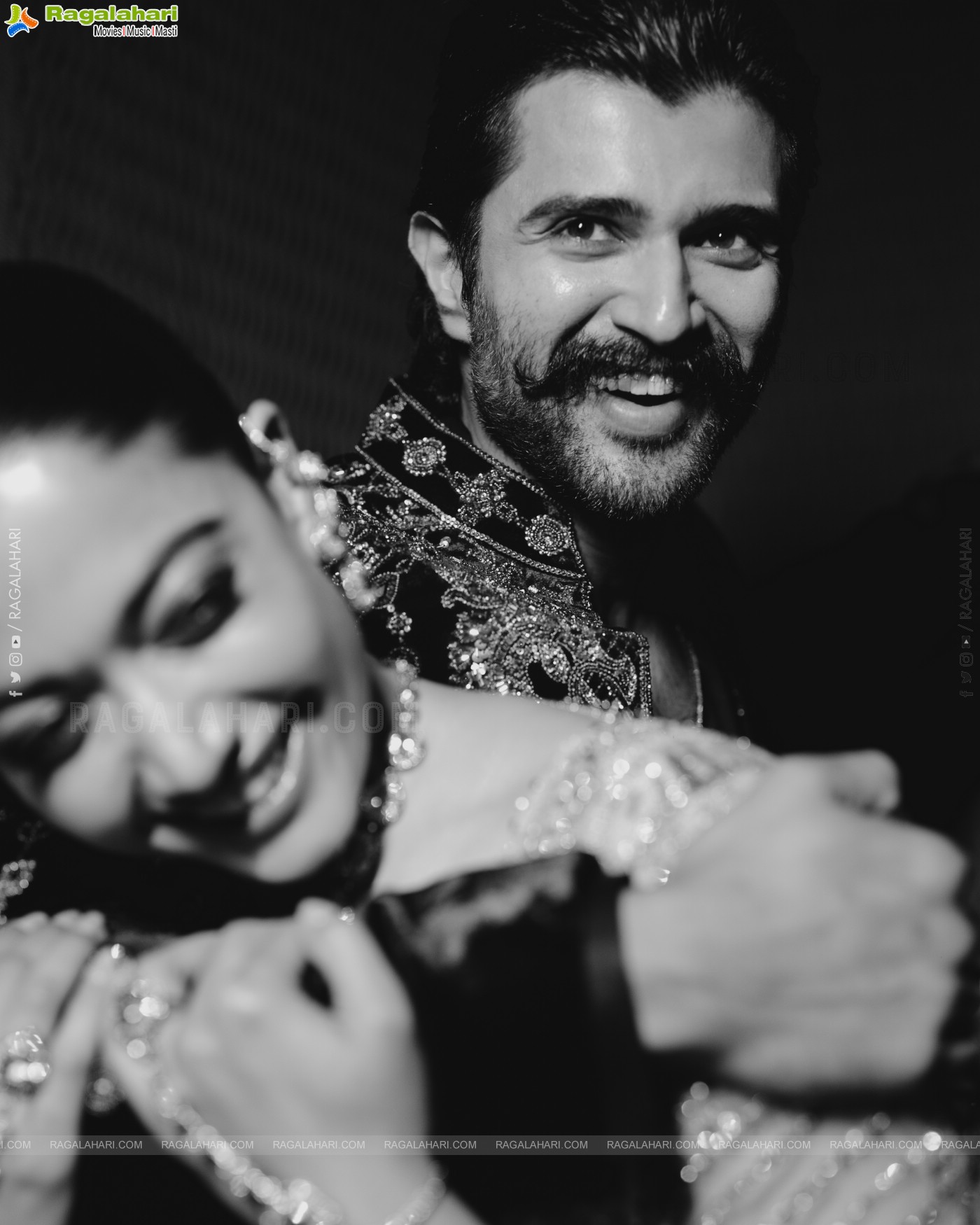 Vijay Deverakonda and Rashmika Mandanna's Sangeeth and Vratam Pics!!