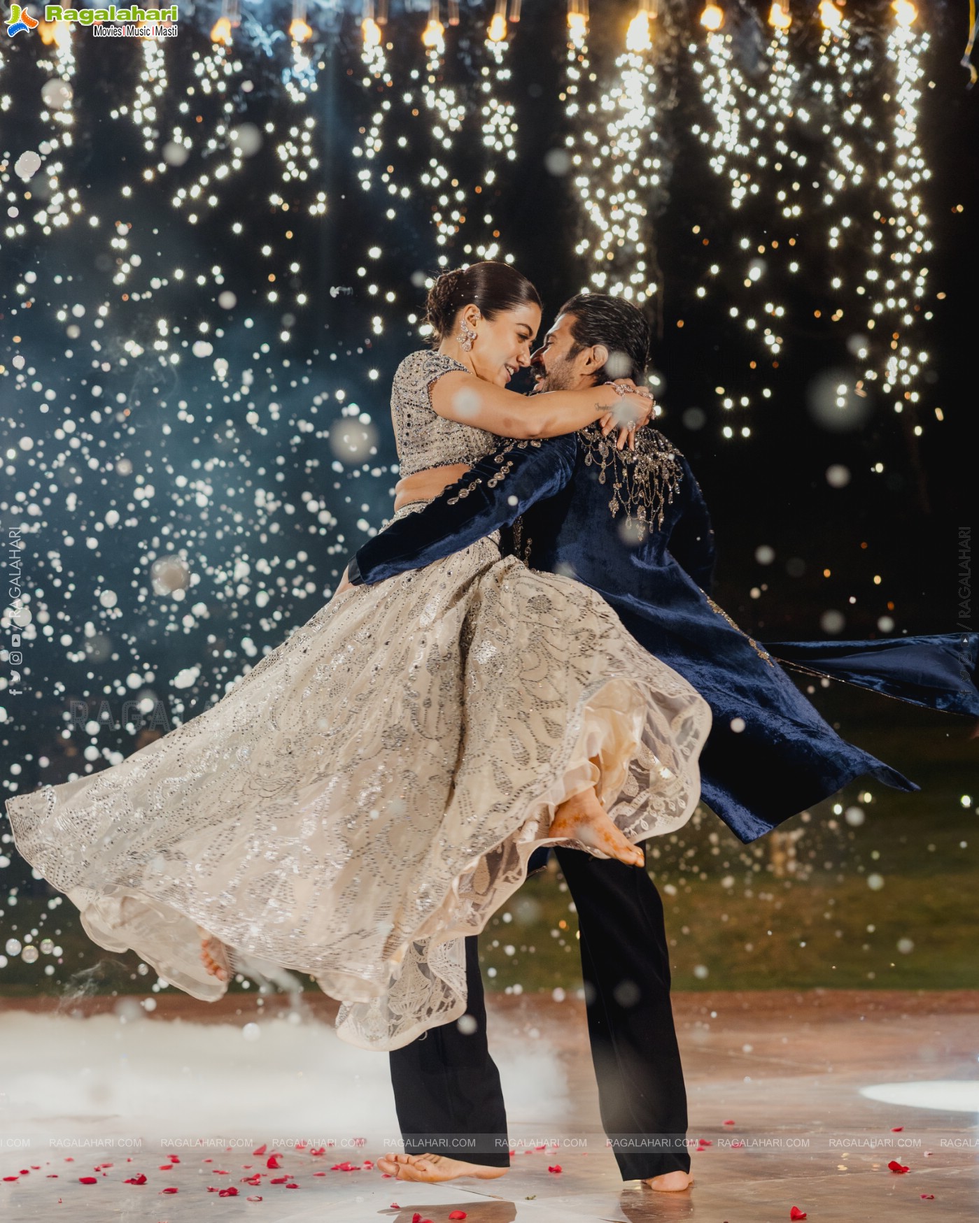 Vijay Deverakonda and Rashmika Mandanna's Sangeeth and Vratam Pics!!