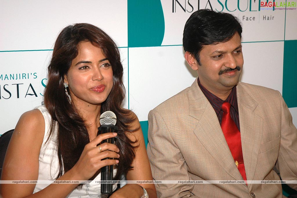 Sameera Reddy Launches Insta Sculpt at Hyderabad