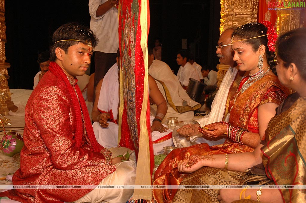 Uma(d/o MRV Prasad)-Ramachandra Wedding Function