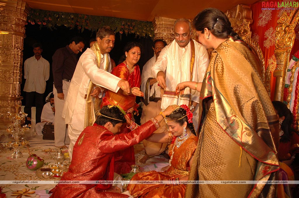 Uma(d/o MRV Prasad)-Ramachandra Wedding Function