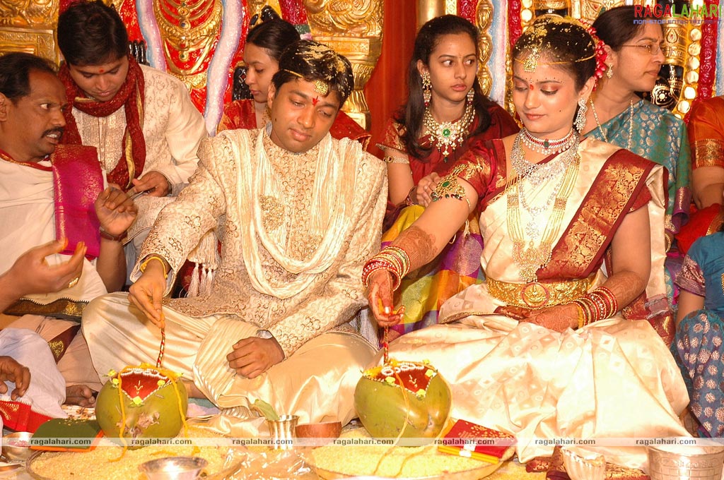 Uma(d/o MRV Prasad)-Ramachandra Wedding Function