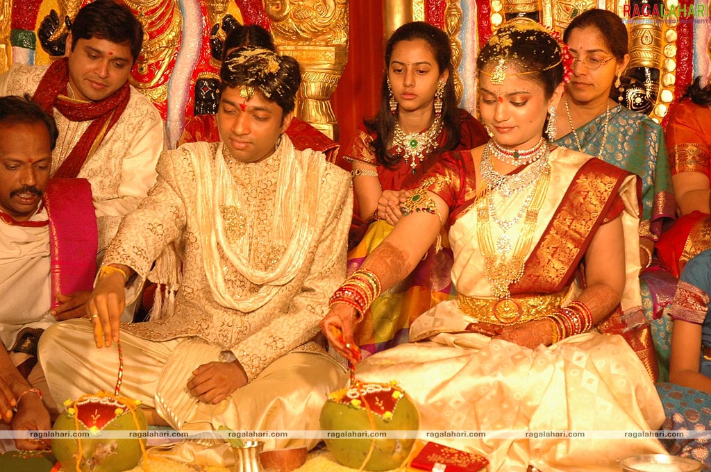 Uma(d/o MRV Prasad)-Ramachandra Wedding Function