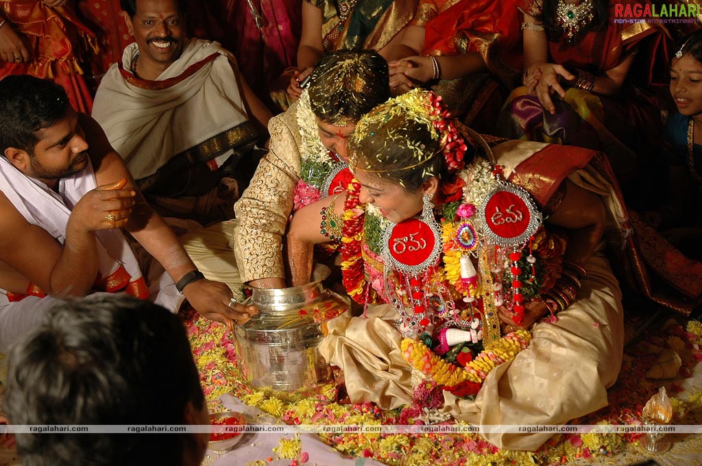 Uma(d/o MRV Prasad)-Ramachandra Wedding Function