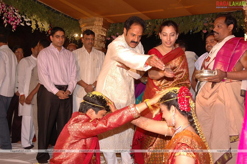 Uma(d/o MRV Prasad)-Ramachandra Wedding Function