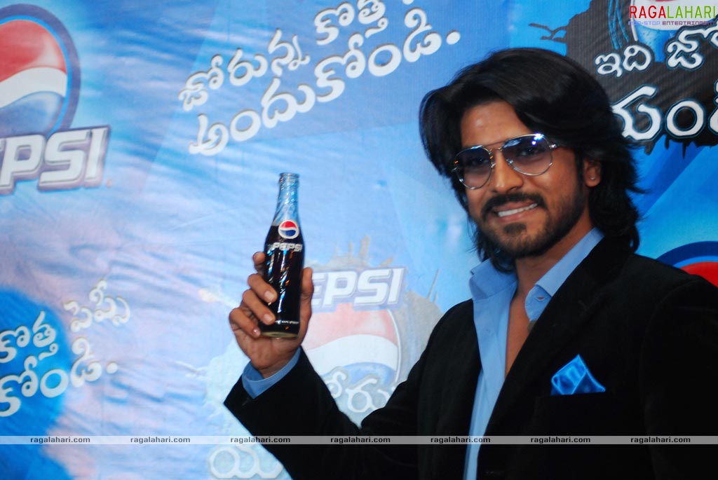 Ram Charan Teja as Pepsi Brand Ambassador