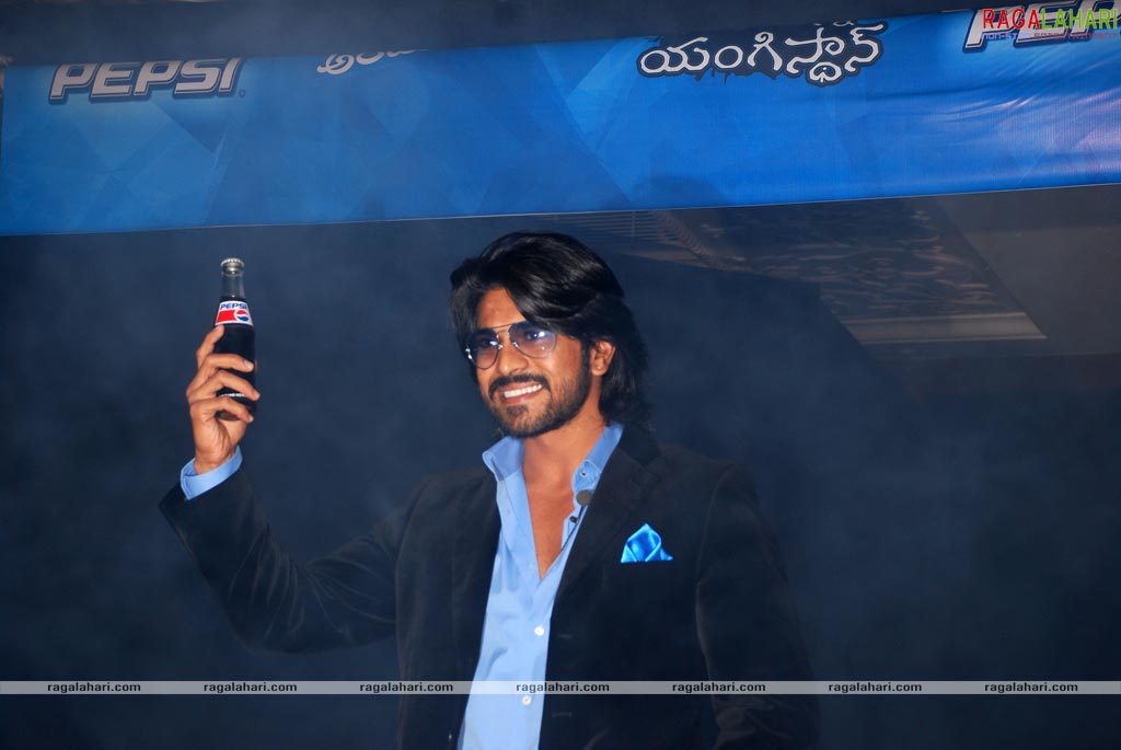 Ram Charan Teja as Pepsi Brand Ambassador