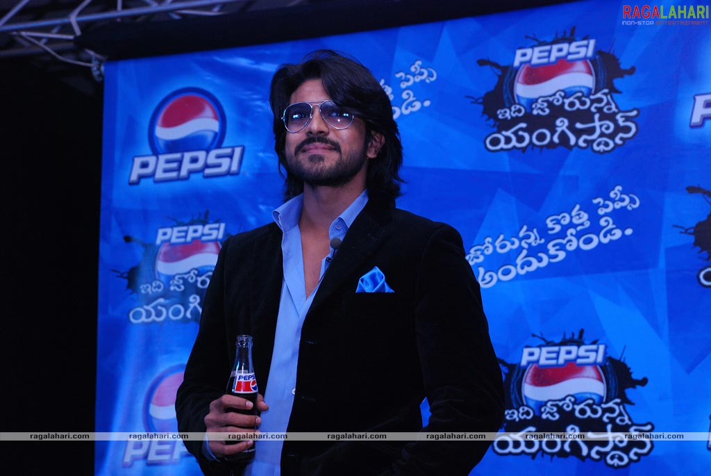 Ram Charan Teja as Pepsi Brand Ambassador