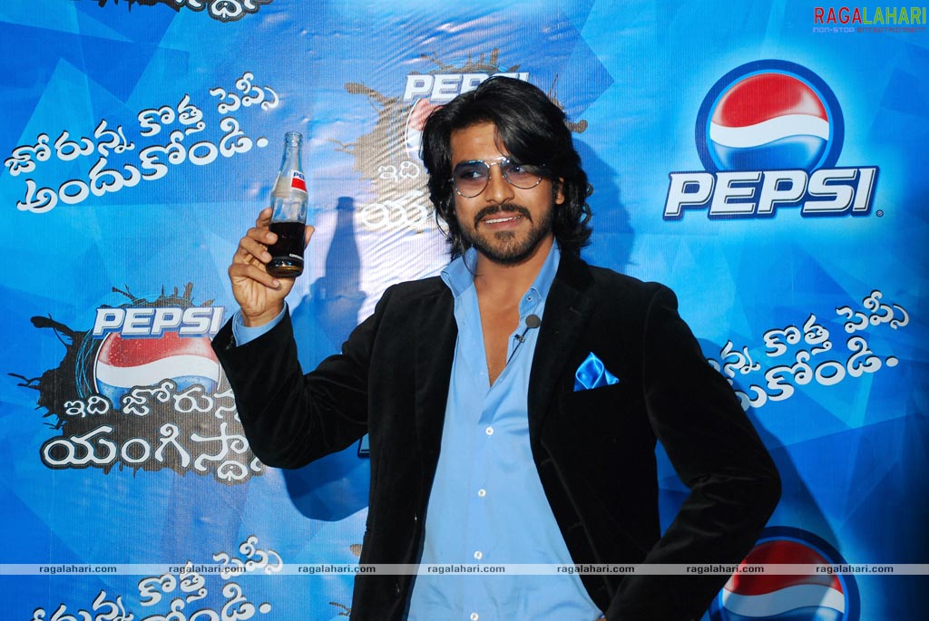 Ram Charan Teja as Pepsi Brand Ambassador