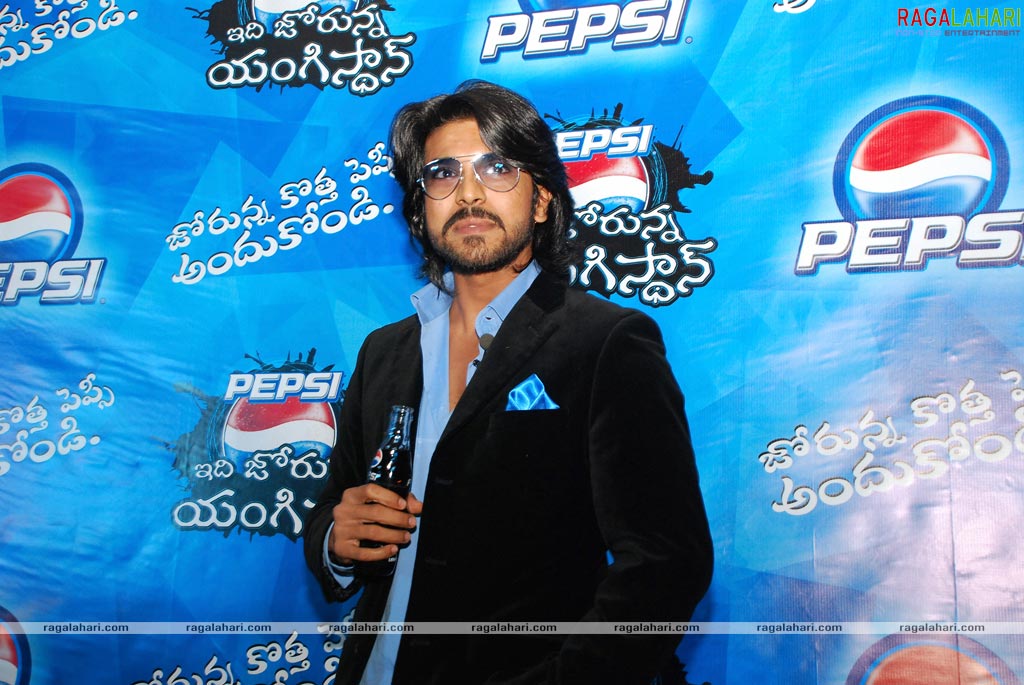 Ram Charan Teja as Pepsi Brand Ambassador