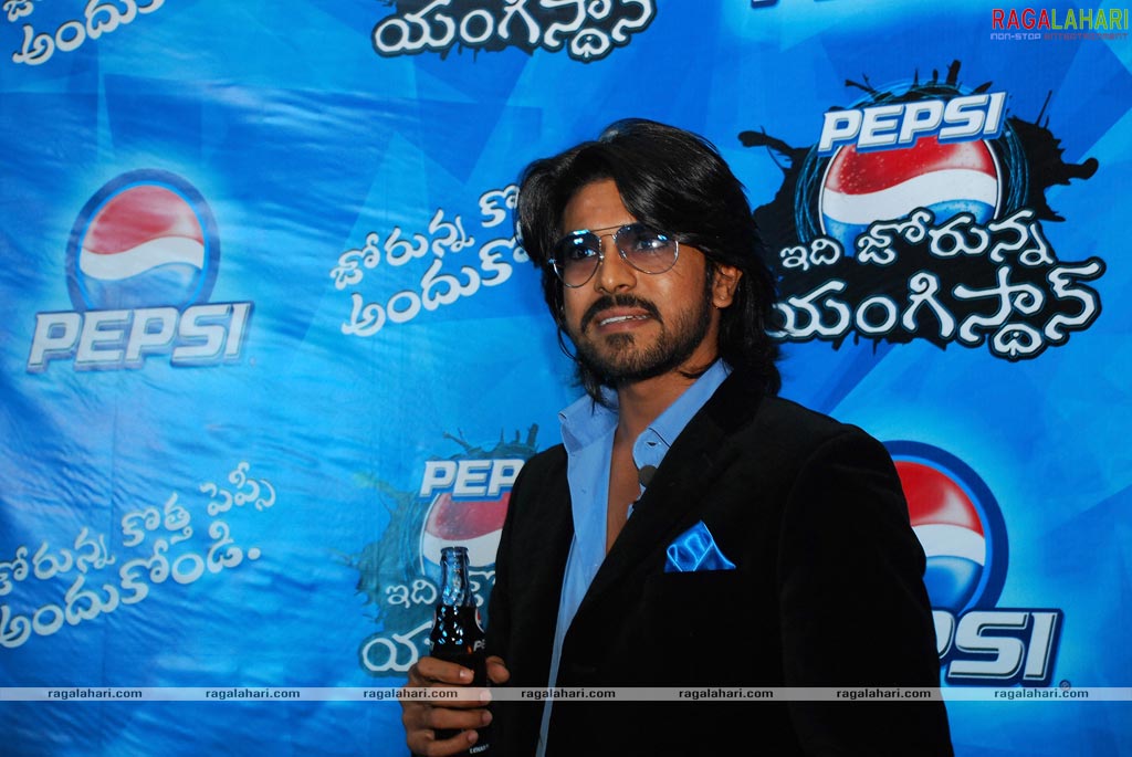 Ram Charan Teja as Pepsi Brand Ambassador