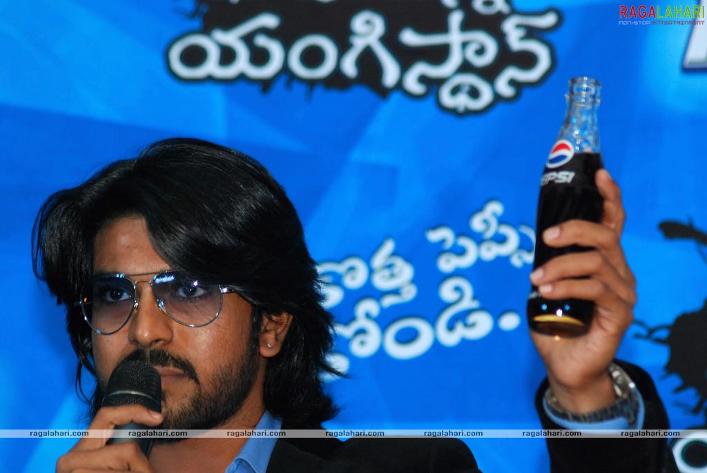 Ram Charan Teja as Pepsi Brand Ambassador