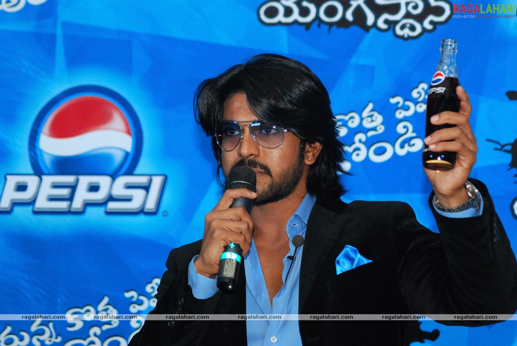 Ram Charan Teja as Pepsi Brand Ambassador