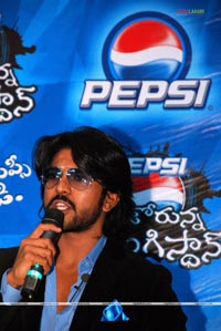 Ram Charan Tej as Pepsi Brand Ambassador