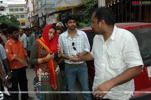 Manorama Working Stills