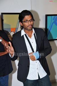 Allu Arjun inagurates Srishti Art Exhibition