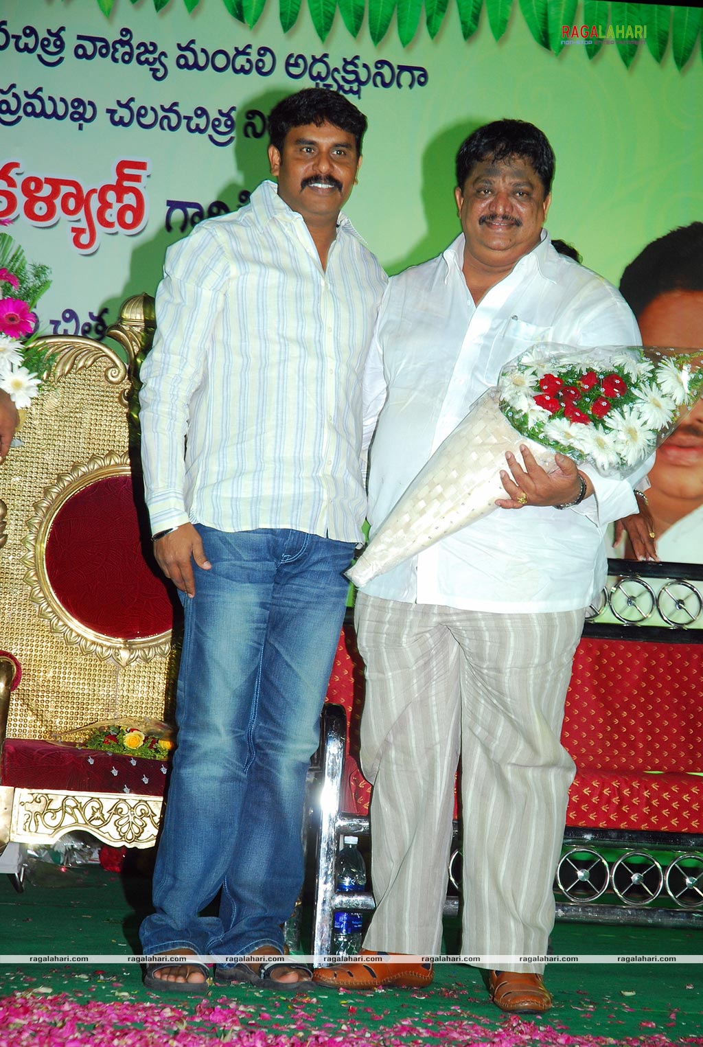 C. Kalyan felicitated by Dasari Narayana Rao