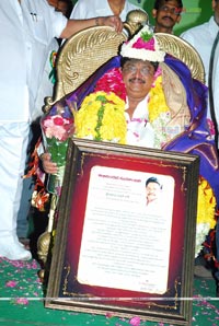 C. Kalyan Felicitated by Dasari Narayana Rao