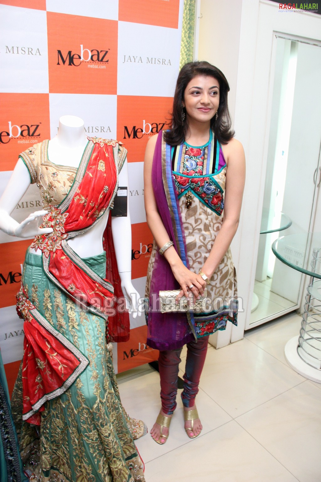 Kajal launches Jaya Mishra's Collections at Mebaz