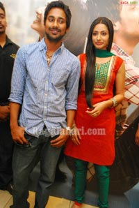 Varun Sandesh & Anitha at Kukatpally Kalanikethan Wedding Mall Third Anniversary