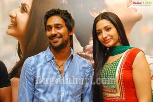 Varun Sandesh & Anitha at Kukatpally Kalanikethan Wedding Mall Third Anniversary