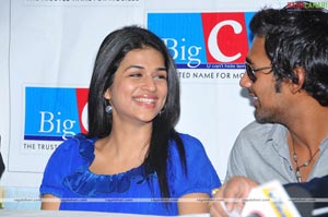 Varun Sandesh, Sradha Das at Big C