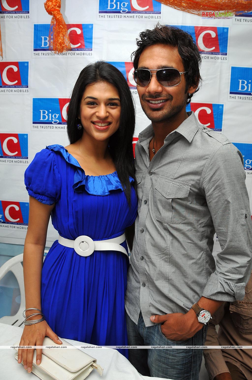 Varun Sandesh, Sradha Das at Big C