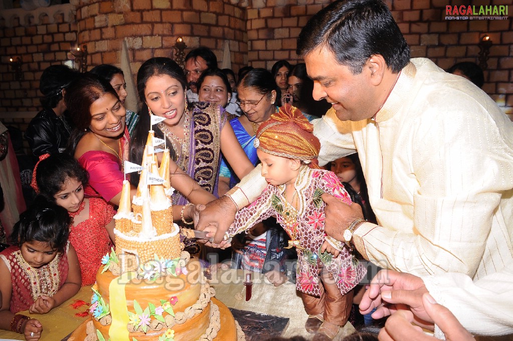 Andhra Pradesh BC Welfare State Minister Mukesh Goud's Grand Son Birthday