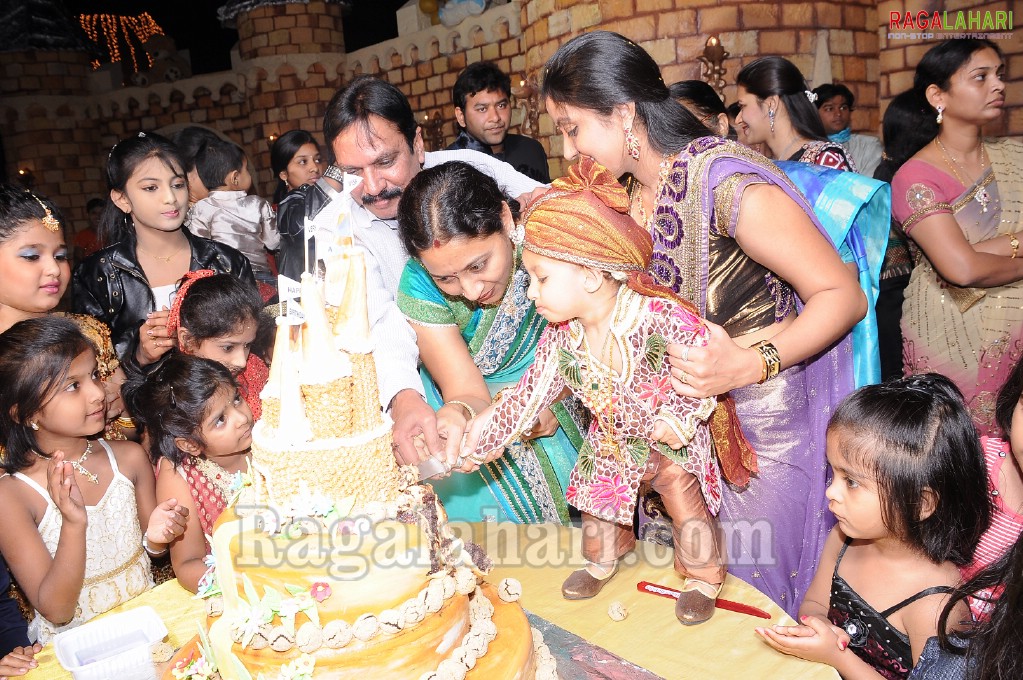 Andhra Pradesh BC Welfare State Minister Mukesh Goud's Grand Son Birthday