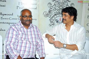 Nagarjuna, Naga Chaitanya Launches Smitha's Music Arts Dance Paata Saala