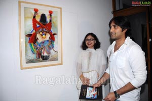 Tarun inagurates Sayeeda Ali Painting Exhibition