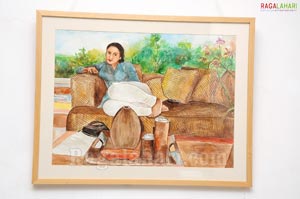 Tarun inagurates Sayeeda Ali Painting Exhibition