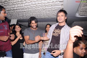 Vivek Oberoi, Allu Arjun, varun Sandesh, Sradha Das, Srikala Reddy Partying at Touch