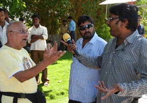 Varudu Working Stills