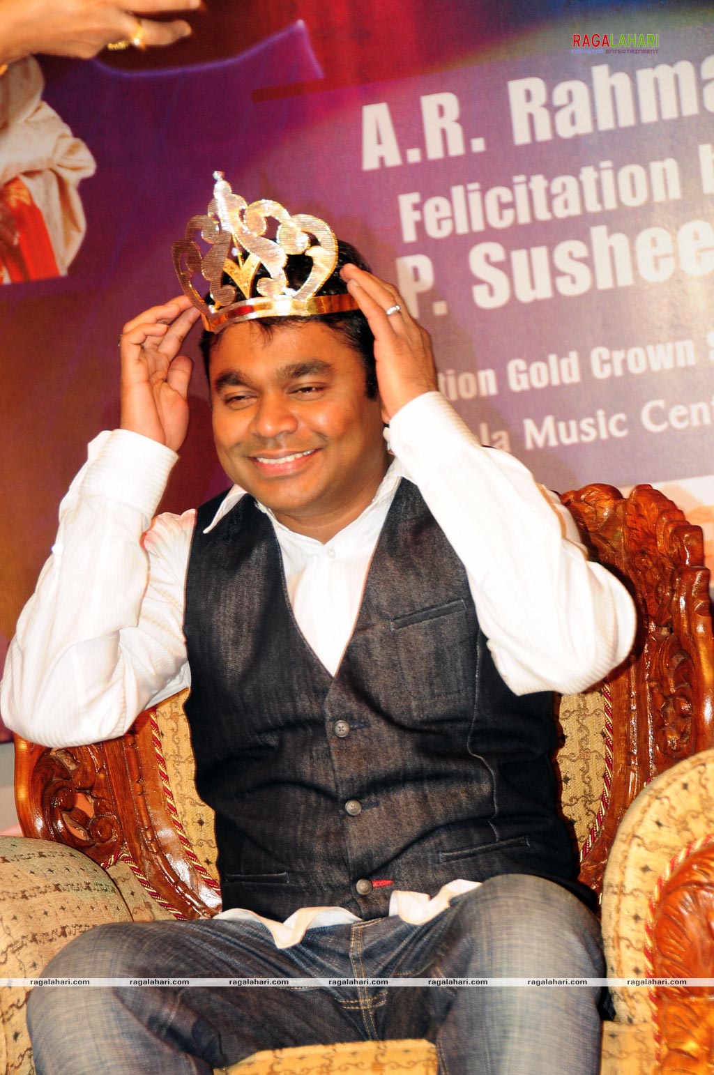 AR Rahman Felicitated by P. Susheela