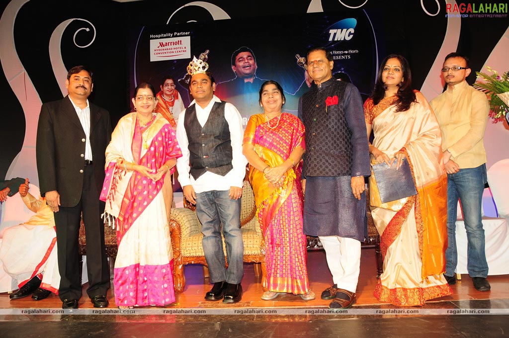 AR Rahman Felicitated by P. Susheela