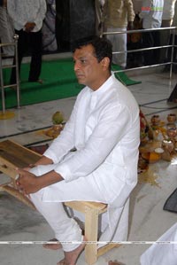 Idols of Saraswati Devi and Lord Rama were installed at Sai Baba temple of Film Nagar Daiva Sannidhanam