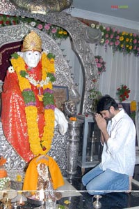 Idols of Saraswati Devi and Lord Rama were installed at Sai Baba temple of Film Nagar Daiva Sannidhanam