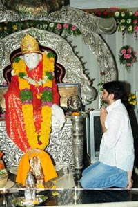 Idols of Saraswati Devi and Lord Rama were installed at Sai Baba temple of Film Nagar Daiva Sannidhanam