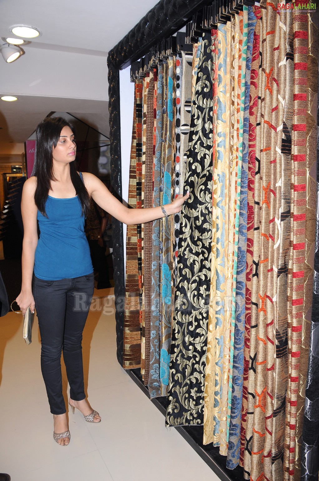 Bhanu Sri Mehra at World Furniture Showroom